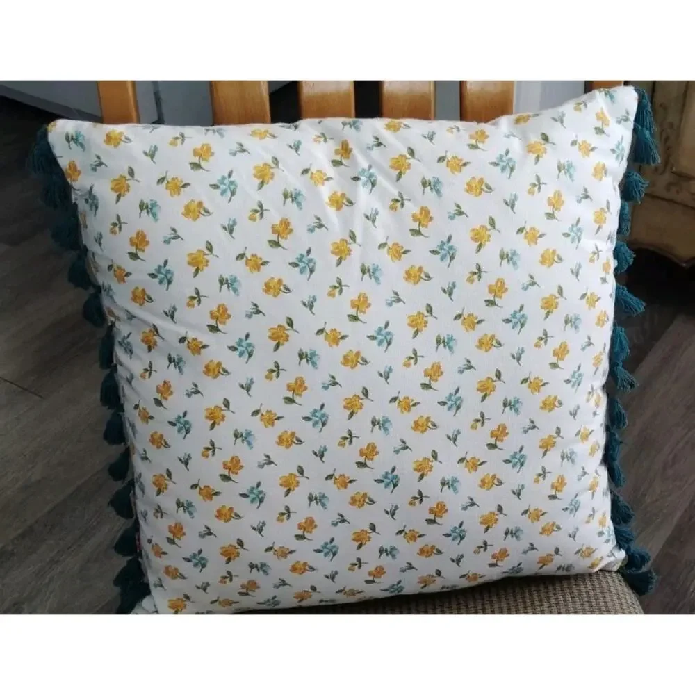 Pioneer Woman Harvest Dog Charlie Truck Throw Pillow